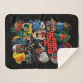 Het Zelfmoordplein | Gestormde Avatars Sherpa Deken (Voorkant (horizontaal))