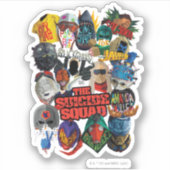 Het Zelfmoordplein | Gestormde Avatars Sticker (Voorkant)