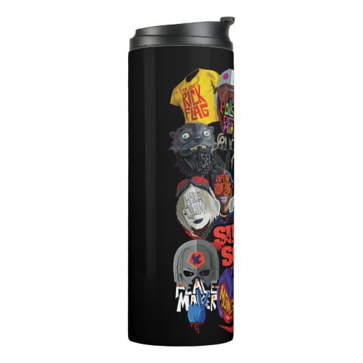 Het Zelfmoordplein | Gestormde Avatars Thermosbeker (Gedraaid links)