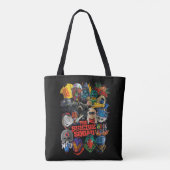 Het Zelfmoordplein | Gestormde Avatars Tote Bag (Achterkant)