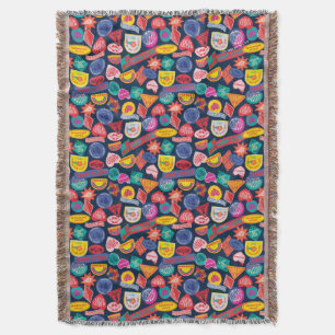 Het Zelfmoordplein   Harley Quinn Badge Pattern Deken