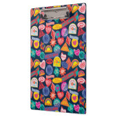 Het Zelfmoordplein | Harley Quinn Badge Pattern Klembord (Links)