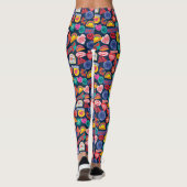 Het Zelfmoordplein | Harley Quinn Badge Pattern Leggings (Achterkant)
