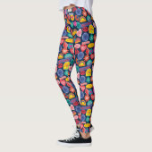 Het Zelfmoordplein | Harley Quinn Badge Pattern Leggings (Links)