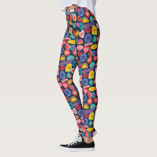 Het Zelfmoordplein Harley Quinn Badge Pattern Leggings