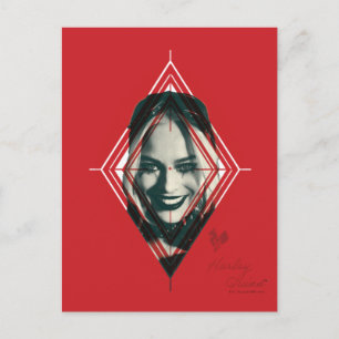 Het Zelfmoordplein   Harley Quinn Diamond Target Briefkaart