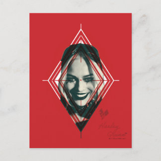 Het Zelfmoordplein | Harley Quinn Diamond Target Briefkaart