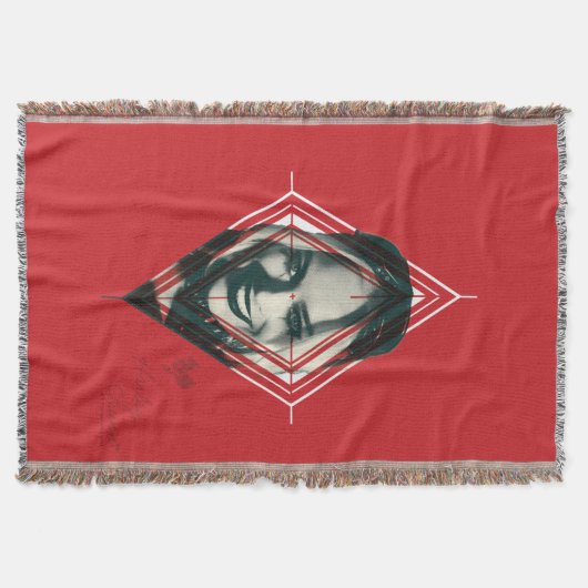 Het Zelfmoordplein | Harley Quinn Diamond Target Deken (Voorkant)