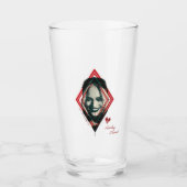 Het Zelfmoordplein | Harley Quinn Diamond Target Glas (Voorkant)