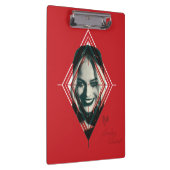 Het Zelfmoordplein | Harley Quinn Diamond Target Klembord (Rechts)