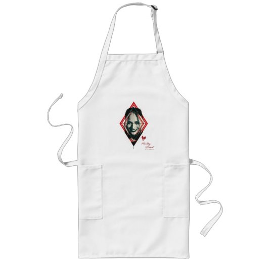 Het Zelfmoordplein | Harley Quinn Diamond Target Lang Schort (Voorkant)