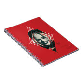 Het Zelfmoordplein | Harley Quinn Diamond Target Notitieboek (Rechterzijde)