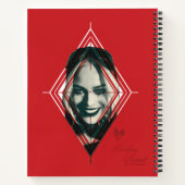 Het Zelfmoordplein | Harley Quinn Diamond Target Notitieboek (Achterkant)