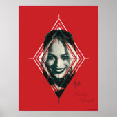 Het Zelfmoordplein | Harley Quinn Diamond Target Poster (Voorkant)