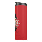 Het Zelfmoordplein | Harley Quinn Diamond Target Thermosbeker (Geroteerd rechts)