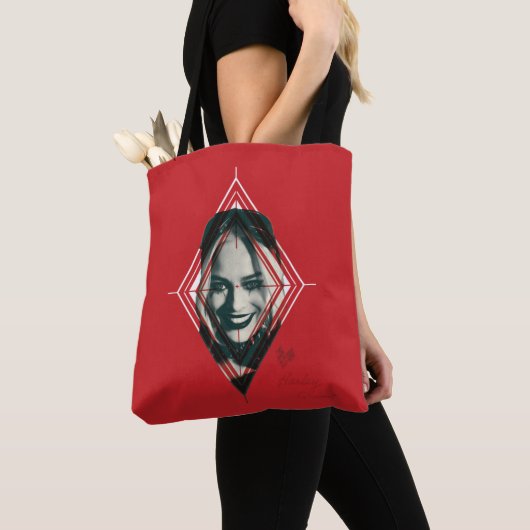 Het Zelfmoordplein | Harley Quinn Diamond Target Tote Bag (Dichtbij)