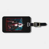 Het Zelfmoordplein | Harley Quinn en Green Ferns Bagagelabel (Voorkant horizontaal)