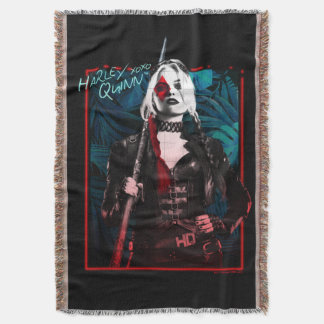 Het Zelfmoordplein | Harley Quinn en Green Ferns Deken