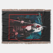 Het Zelfmoordplein | Harley Quinn en Green Ferns Deken (Voorkant)