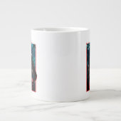 Het Zelfmoordplein | Harley Quinn en Green Ferns Grote Koffiekop (Voorkant)