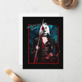 Het Zelfmoordplein | Harley Quinn en Green Ferns Notitiekaartje (Voorkant / Achterkant in situ)