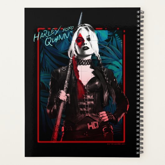 Het Zelfmoordplein | Harley Quinn en Green Ferns Planner (Achterkant)