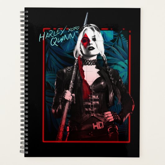 Het Zelfmoordplein | Harley Quinn en Green Ferns Planner (Voorkant)