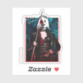 Het Zelfmoordplein | Harley Quinn en Green Ferns Sticker (Vel)
