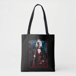 Het Zelfmoordplein   Harley Quinn en Green Ferns Tote Bag
