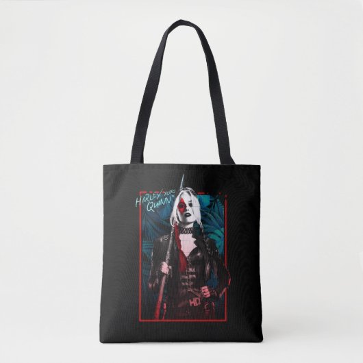 Het Zelfmoordplein | Harley Quinn en Green Ferns Tote Bag (Voorkant)