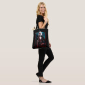 Het Zelfmoordplein | Harley Quinn en Green Ferns Tote Bag (Op model)