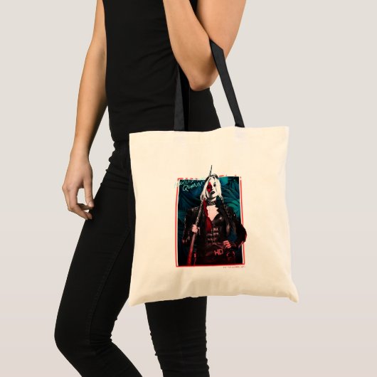 Het Zelfmoordplein | Harley Quinn en Green Ferns Tote Bag (Voorkant (product))
