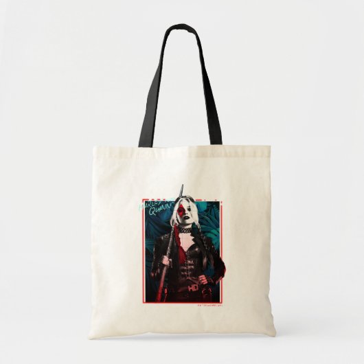 Het Zelfmoordplein | Harley Quinn en Green Ferns Tote Bag (Voorkant)