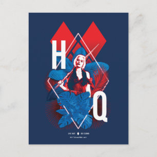 Het Zelfmoordplein   Harley Quinn Fern & Diamonds Briefkaart