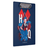 Het Zelfmoordplein | Harley Quinn Fern & Diamonds Klembord (Rechts)