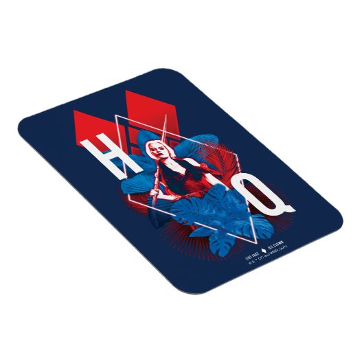 Het Zelfmoordplein | Harley Quinn Fern & Diamonds Magneet (Rechterzijde)