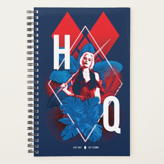 Het Zelfmoordplein | Harley Quinn Fern & Diamonds Planner (Voorkant)