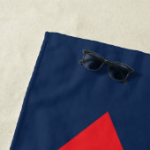 Het Zelfmoordplein | Harley Quinn Fern & Diamonds Strandlaken (In situ)