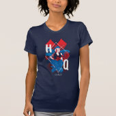 Het Zelfmoordplein | Harley Quinn Fern & Diamonds T-shirt (Voorkant)