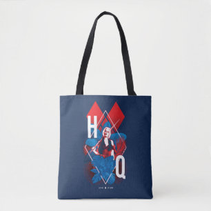 Het Zelfmoordplein Harley Quinn Fern & Diamonds Tote Bag