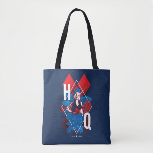 Het Zelfmoordplein | Harley Quinn Fern & Diamonds Tote Bag (Voorkant)