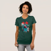Het Zelfmoordplein | Harley Quinn Floral Diamond T-shirt (Voorkant volledig)