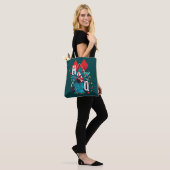 Het Zelfmoordplein | Harley Quinn Floral Diamond Tote Bag (Op model)