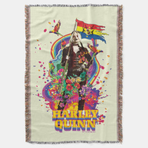 Het Zelfmoordplein   Harley Quinn Flowers & Rainbo Deken