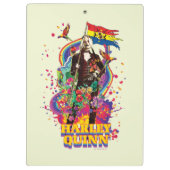 Het Zelfmoordplein | Harley Quinn Flowers & Rainbo Klembord (Achterkant)