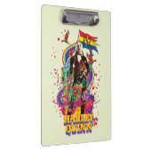 Het Zelfmoordplein | Harley Quinn Flowers & Rainbo Klembord (Rechts)