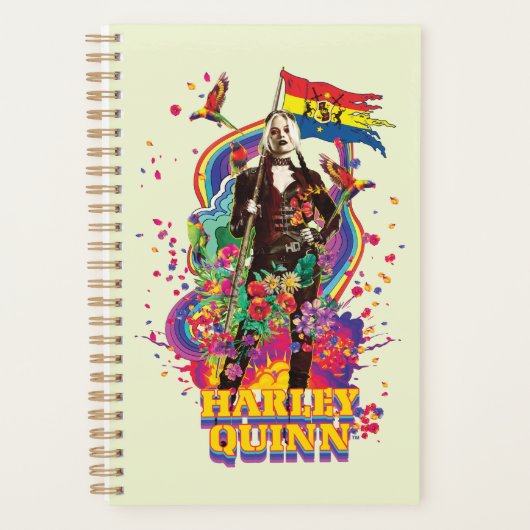Het Zelfmoordplein | Harley Quinn Flowers & Rainbo Planner (Voorkant)