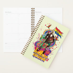 Het Zelfmoordplein Harley Quinn Flowers & Rainbo Planner