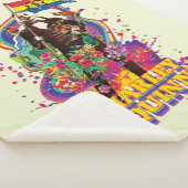 Het Zelfmoordplein | Harley Quinn Flowers & Rainbo Sherpa Deken (3/4)