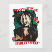 Het Zelfmoordplein | Harley Quinn Winking Briefkaart (Voorkant)